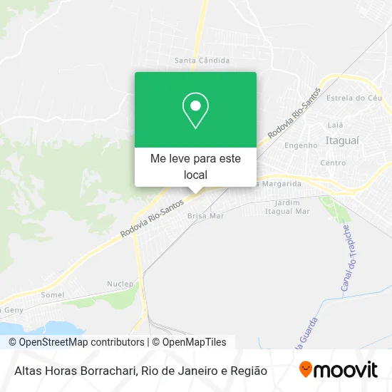Altas Horas Borrachari mapa