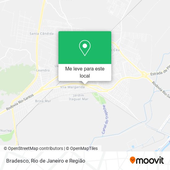 Bradesco mapa