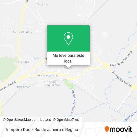 Tempero Doce mapa