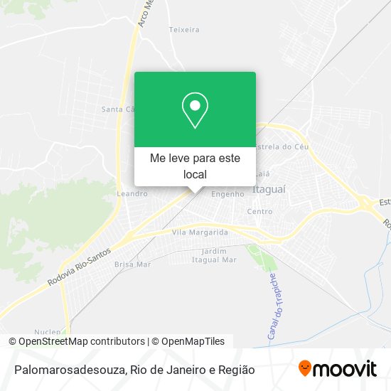 Palomarosadesouza mapa