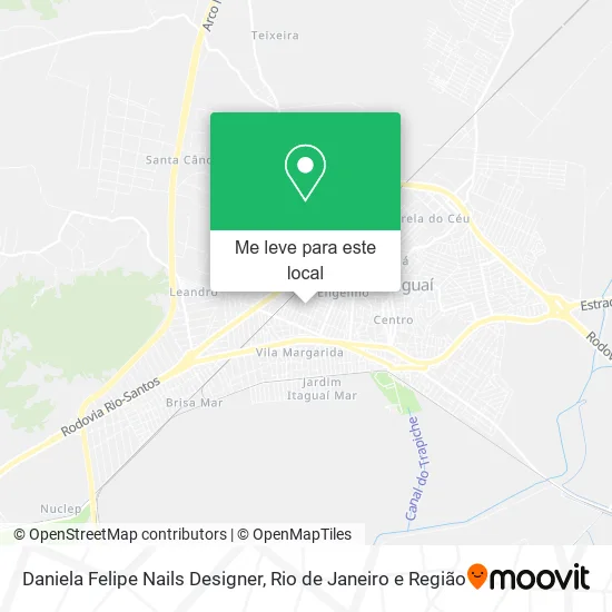 Daniela Felipe Nails Designer mapa