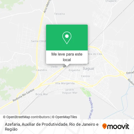 Azefaria, Auxiliar de Produtividade mapa