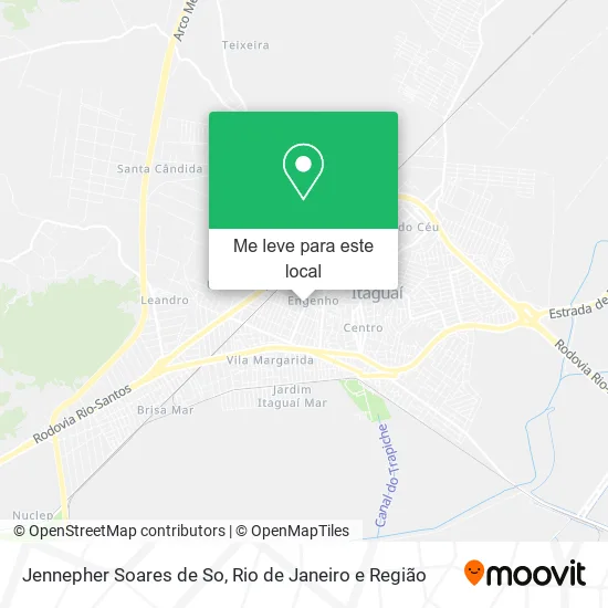 Jennepher Soares de So mapa