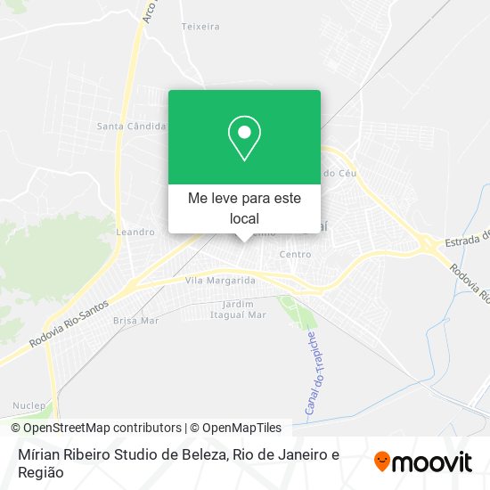 Mírian Ribeiro Studio de Beleza mapa