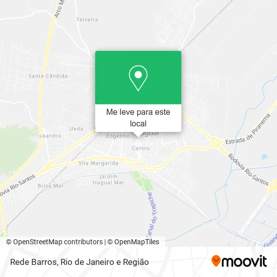 Rede Barros mapa