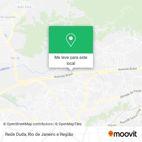 Rede Duda mapa