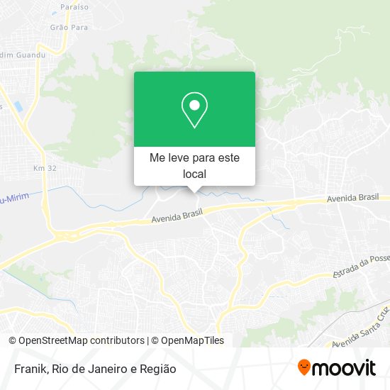 Franik mapa