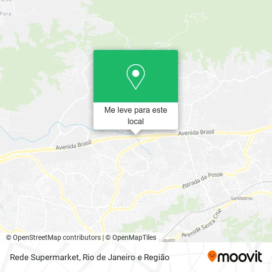 Rede Supermarket mapa