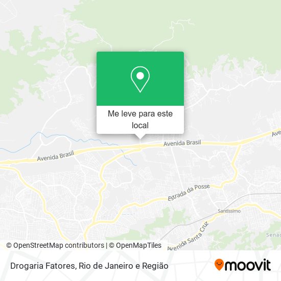 Drogaria Fatores mapa
