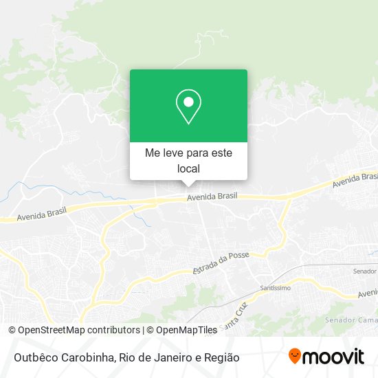 Outbêco Carobinha mapa