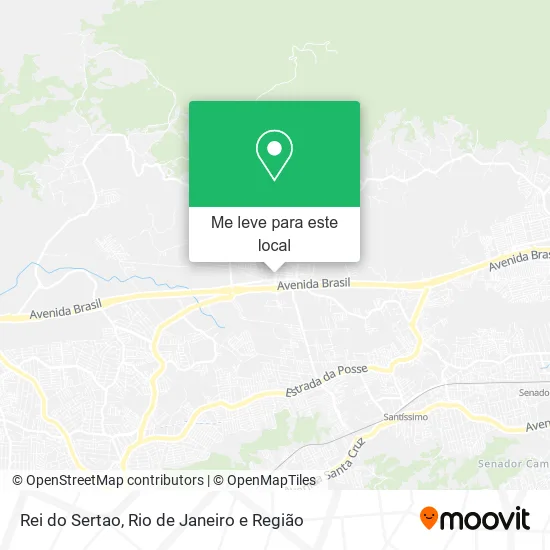 Rei do Sertao mapa