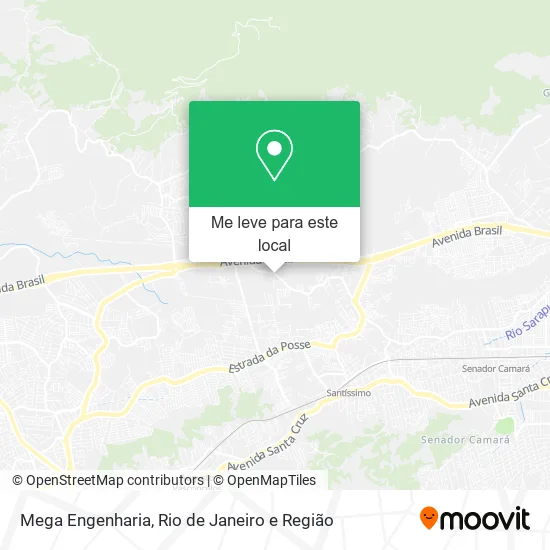Mega Engenharia mapa