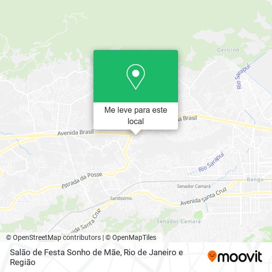 Salão de Festa Sonho de Mãe mapa