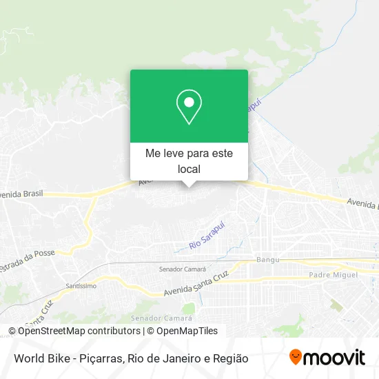 World Bike - Piçarras mapa