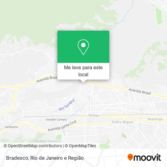 Bradesco mapa