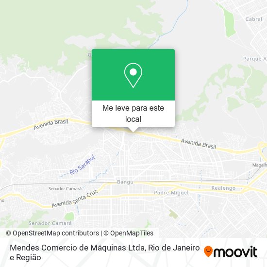 Mendes Comercio de Máquinas Ltda mapa