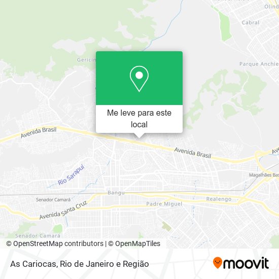 As Cariocas mapa