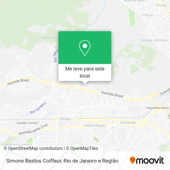 Simone Bastos Coiffeur mapa