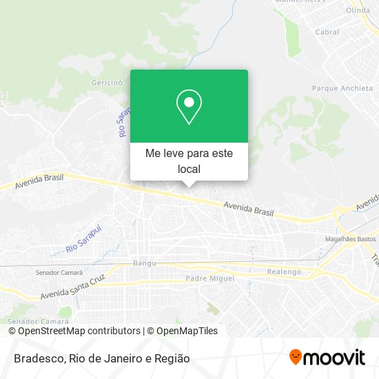 Bradesco mapa