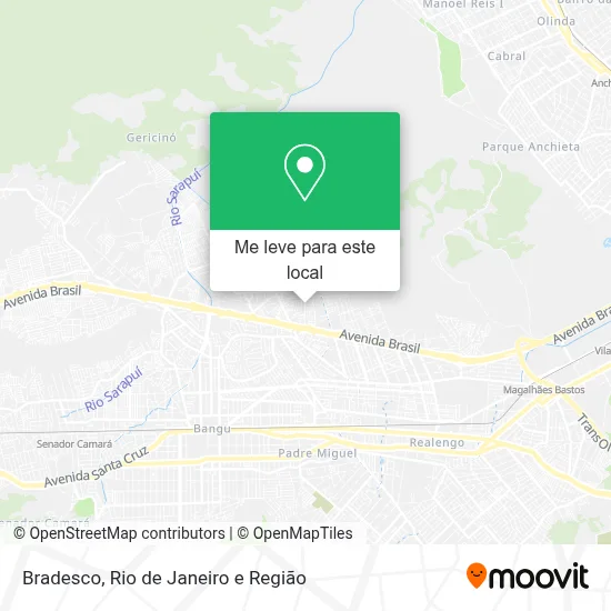 Bradesco mapa