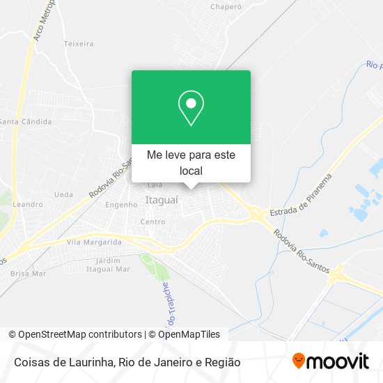 Coisas de Laurinha mapa