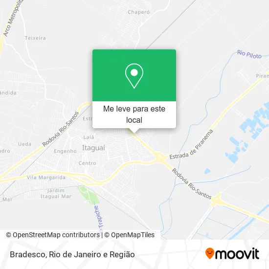 Bradesco mapa
