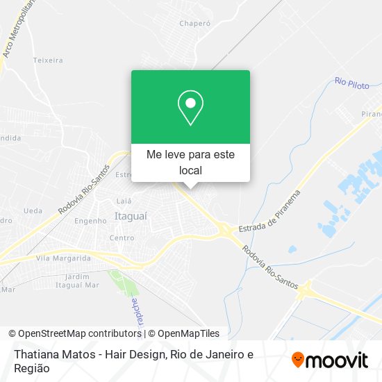 Thatiana Matos - Hair Design mapa
