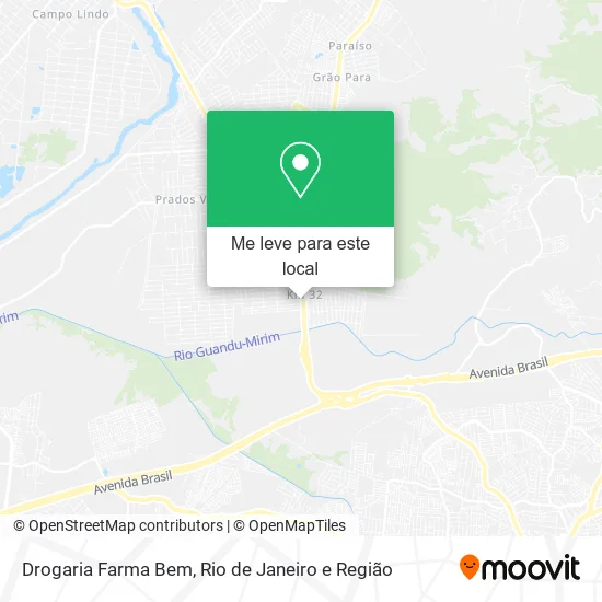 Drogaria Farma Bem mapa