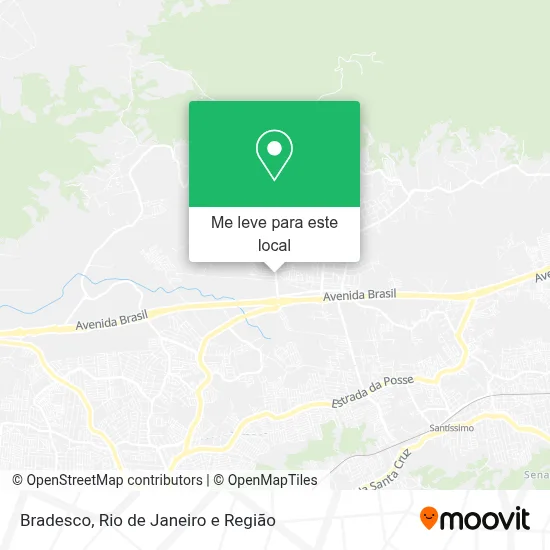 Bradesco mapa