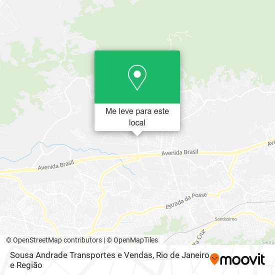 Sousa Andrade Transportes e Vendas mapa