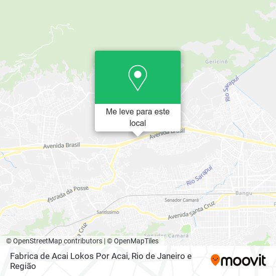Fabrica de Acai Lokos Por Acai mapa