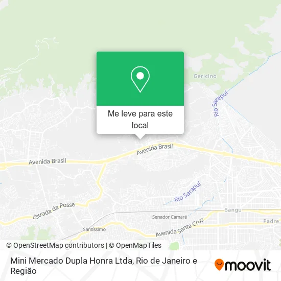 Mini Mercado Dupla Honra Ltda mapa