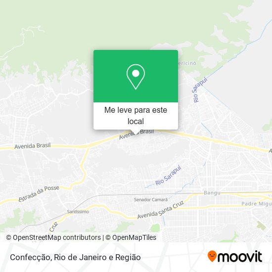 Confecção mapa