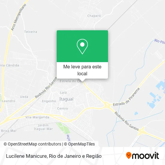 Lucilene Manicure mapa