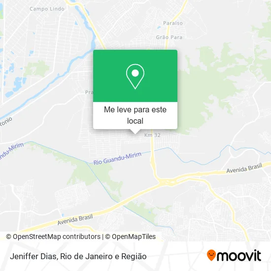 Jeniffer Dias mapa