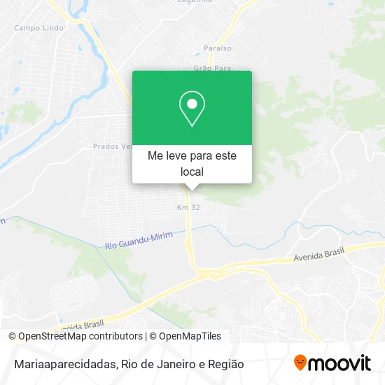 Mariaaparecidadas mapa