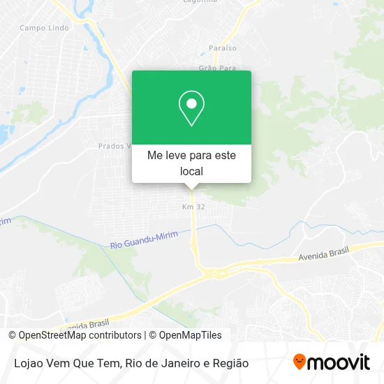 Lojao Vem Que Tem mapa