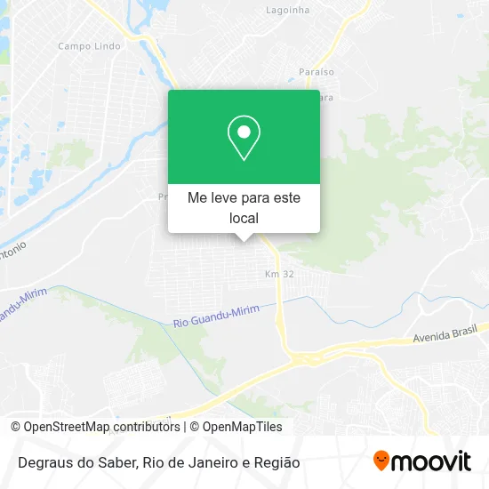 Degraus do Saber mapa