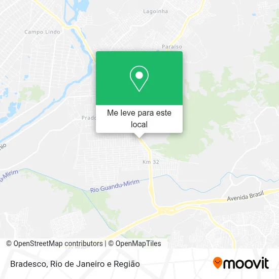 Bradesco mapa