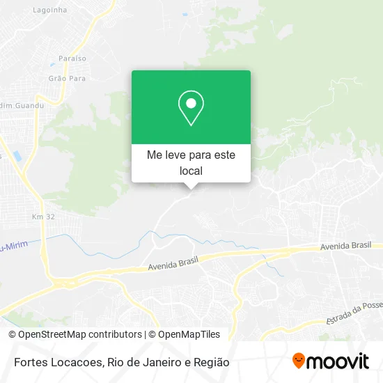 Fortes Locacoes mapa