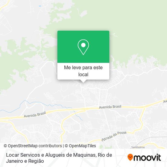 Locar Servicos e Alugueis de Maquinas mapa