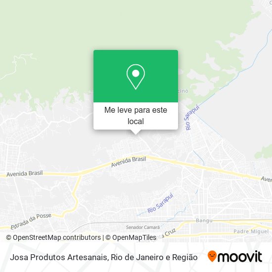 Josa Produtos Artesanais mapa