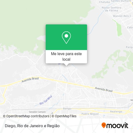 Diego mapa