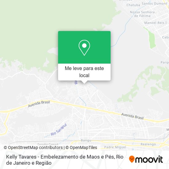 Kelly Tavares - Embelezamento de Maos e Pés mapa