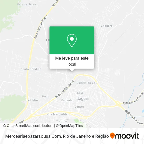Merceariaebazarsousa.Com mapa