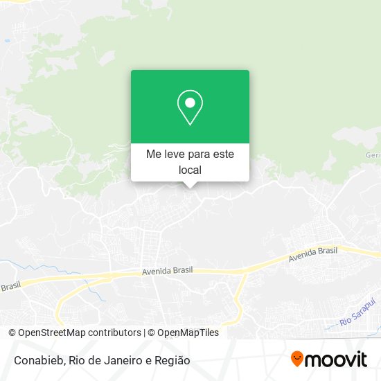 Conabieb mapa