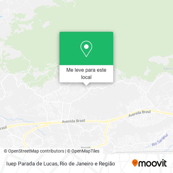 Iuep Parada de Lucas mapa