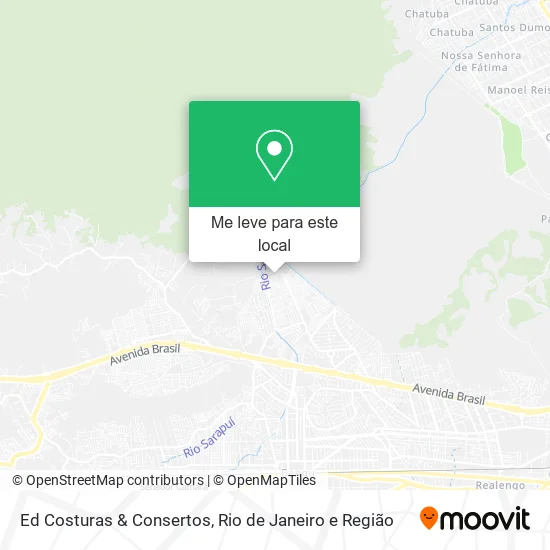 Ed Costuras & Consertos mapa