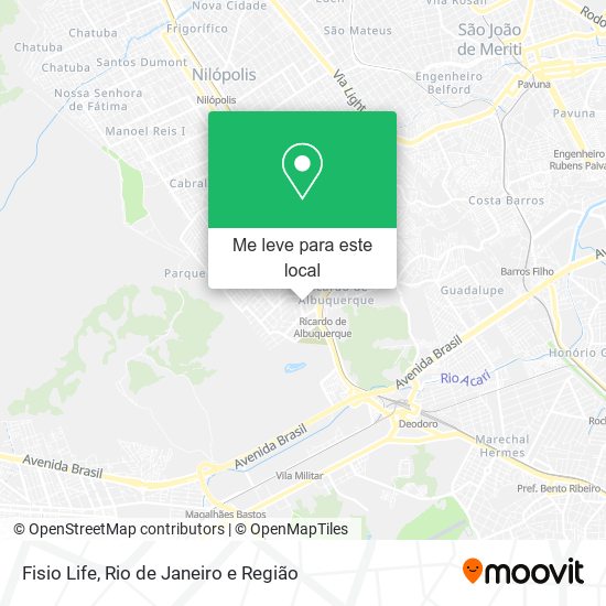 Fisio Life mapa