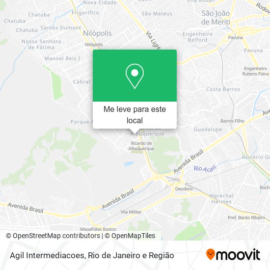 Agil Intermediacoes mapa